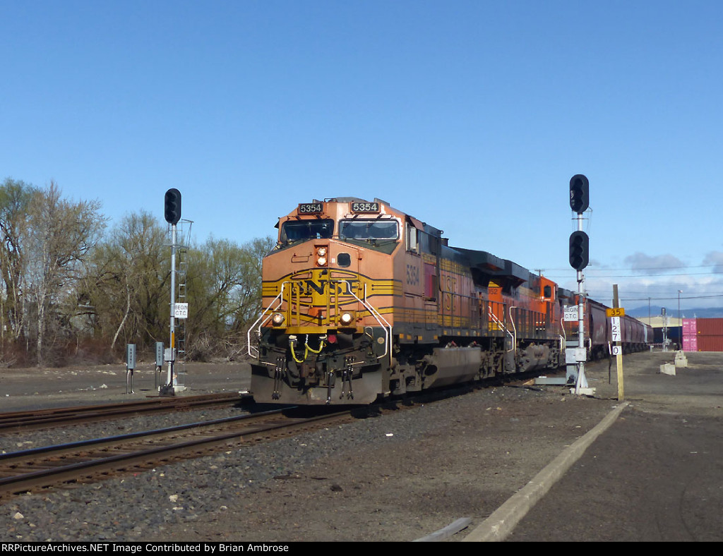 BNSF 5354 East XKALDYO